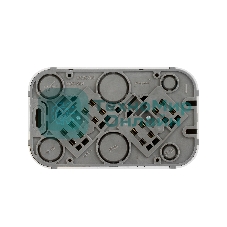 Блок розеток Quteo с предварительным подключением 2x2К без шторок, 16A, 250 В, IP20, белый