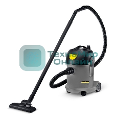 Пылесос Karcher T 14/1 Classic 1600 Вт серый/желтый, 240/1600 Вт, уборка сухая/влажная, пылесборник мешок 14 л