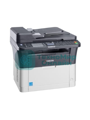МФУ лазерное Kyocera Ecosys FS-1125MFP (1102M73RU0/1102M73RUV/1102M73RU2/1102M73NX2/1102M73DZ2), A4, ч/б, печ. до 25 стр/мин., скан. до 18 стр/мин. (ч/б) 6 стр/мин. (цвет), 600 x 600 dpi, USB, RJ-45