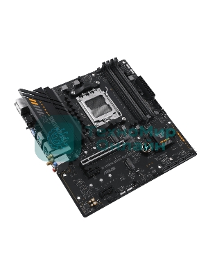 Материнская плата ASUS TUF GAMING A620M-PLUS WIFI, AM5, AMD A620, 4xDDR5, 4xSATA, 2xM.2, 1xPCIe 4.0 x16, 2xPCIe x1, 2xDP, 1xHDMI, 1x 2.5Gb LAN, 4xUSB-A 2.0, 2xUSB-A 3.2 Gen 1, 3x3.5 мм, 7.1, mATX