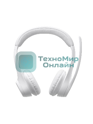Гарнитура Logitech Zone 300 белый, беспроводная, Bluetooth, до 16 ч