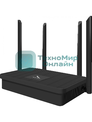 Маршрутизатор Триколор TR-router-04 (046/91/00057758) AC1200 10/100/1000BASE-TX черный