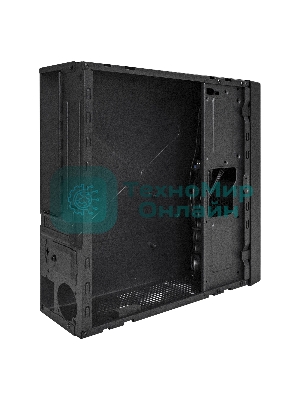 Компьютерный корпус Desktop ExeGate EX291267RUS MI-301U (mATX/mini-ITX, без БП, 1*USB+1*USB 3.0, аудио, черный)