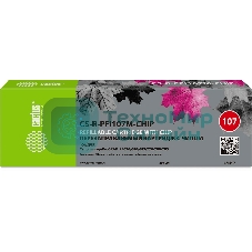 Картридж перезаправляемый струйный Cactus CS-R-PFI107M-CHIP пурпурный для Canon imageProGRAF iPF670/680/685/770/780/785