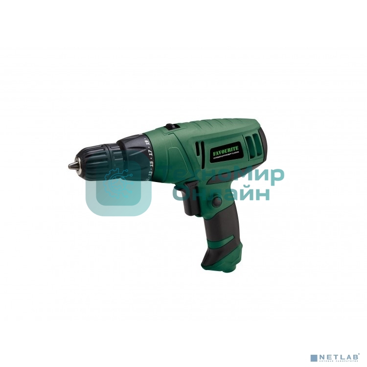 Дрель-шуруповерт FAVOURITE ID-550/2S, 550 Вт, 25 Нм, щеточный