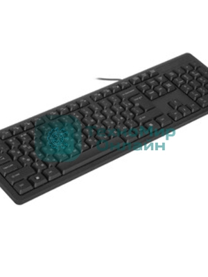 Комплект клавиатура+мышь A4Tech KK-3330 проводной, USB, 1200 DPI, чёрный