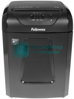 Шредер Fellowes PowerShred 12C FS-71201 DIN P-4, 4х40мм, 12лст., 18лтр.,Safety Lock
