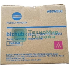 Тонер-картридж Konica-Minolta bizhub C3351/C3851 красный TNP-49M