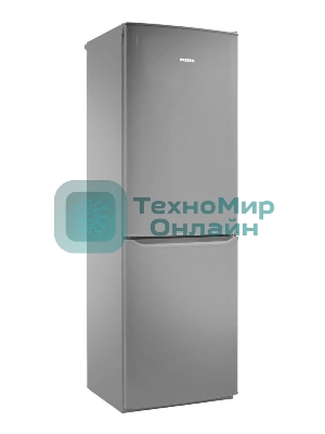 Холодильник Pozis RK-139 серебристый глянц. двухкамерный 188/97 л морозилка снизу