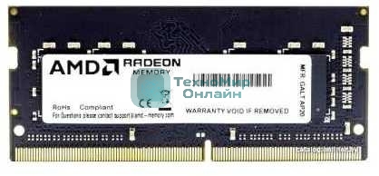 Оперативная память AMD Radeon R9, DDR4, 16GB (1x16GB), 3200MHz, CL22, SO-DIMM