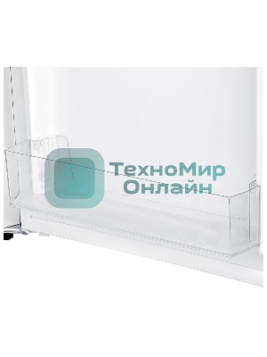 Холодильник Hyundai CT2551WT белый двухкамерный 166/40л морозилка сверху