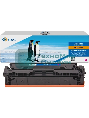 Картридж лазерный G&G GG-C054HM пурпурный (2300 стр.) для Canon LBP621/623 MF641/643/645