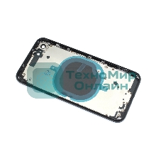 Задняя крышка (корпус) в сборе с рамкой для Apple iPhone SE3 черный