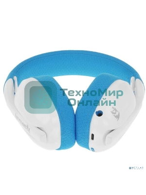 Гарнитура Redragon Ire Pro голубой, беспроводная + проводная, Bluetooth / USB, до 25 ч