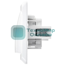 Systeme Electric Этюд Бел Выключатель 2-клавишный с подсветкой