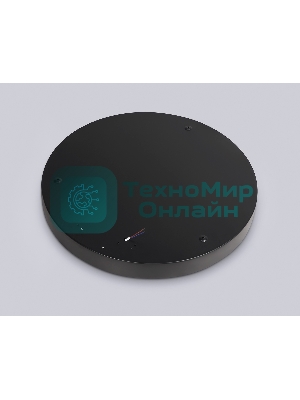 Потолочный светодиодный светильник Ambrella light FZ1403 BK черный IP20 48W 3000K-6500K D500*50 (ПДУ ИК)