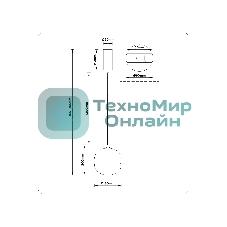 Подвесной светодиодный светильник Ambrella light LH11001 GD/FR золото/белый матовый 20W 3000K D180*200