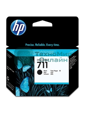 Картридж струйный HP №711 CZ133A черный для HP DJ T120/T520 (80мл)