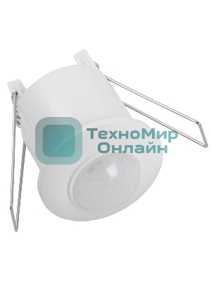 Датчик движения IEK LDD11-301-800-001 ДД 301 белый, 800Вт, 360 гр.,6М,IP20,IEK
