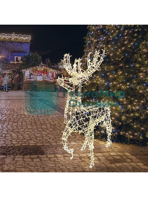Фигура объемная Neon-night Олень 115х195 см, 528 LED, IP65, цвет свечения теплый белый