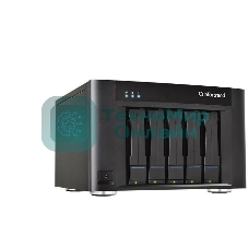 Система хранения данных Infortrend EonStor GSe Pro 100 5bay. Intel Atom 2.4GHz 4C CPU, 1x4GB non-ECC , 4x1GbE(RJ45), 2x USB 2.0, 2x USB 3.0, 1x Host Board slot, 1xPSU and 5 drive trays (GSe Pro 105-C)