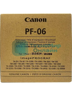 Печатающая головка Canon PF-06