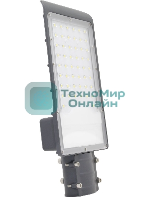 Светильник светодиодный Gauss уличный консольный LED ДКУ 50 Вт 5000 Лм 5000К IP65 190-250 В КСС Д 355х155х57 мм Avenue