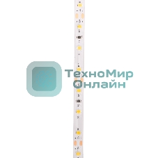 Лента светодиодная Rexant 12В, SMD2835, 9,6Вт/м, 60 LED/м, 3000K, 8мм, 5м, IP20
