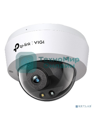 Камера видеонаблюдения цветная купольная IP-камера 4 Мп/ 4MP Full-Color Dome Network Camera