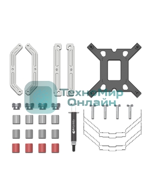 Кулер ID-COOLING SE-224-XTS ARGb белый 120мм алюминий/медь 1500rpm 29db 4-pin 220W 151мм