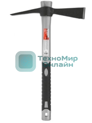 Кирка Matrix 21826 mini двухплоскостная 500 г, фибергласовая обрезиненная рукоятка, 385 мм