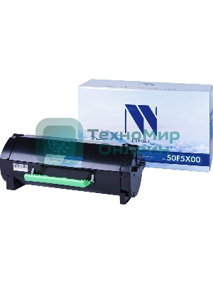 Картридж NVPrint совместимый Lexmark 50F5X00 для MS410d/MS410dn/MS415dn/MS510dn/MS610de/MS610dn/MS610dte (10000k)
