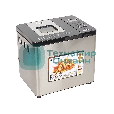 Хлебопечка Endever Skyline MB-54, стальной, мощность 750Вт, LED дисплей,19 автопрограмм