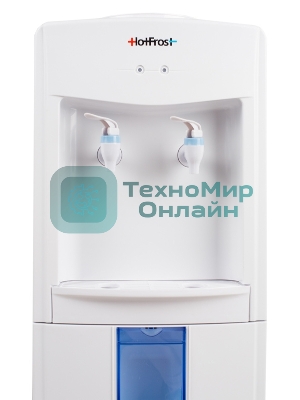 Кулер для воды Hotfrost V118R, верхняя загрузка, без нагрева, без охлаждения, белый