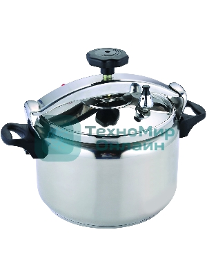 Скороварка Kelli KL-4061 9л Объем 9 л, с доп.кольцом/ без доп.крышки. Высококачественная нерж. сталь. 3-х слойное теплоемкое дно. Быстрое приготовление. Долго сохраняет тепло. Идеально для диетического питания. Ручки не нагреваются. Крышка из нерж. стали с клапаном