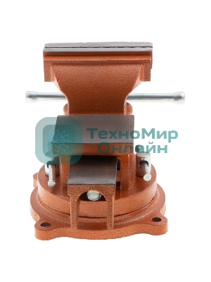 Тиски слесарные Sparta 100мм поворотные с наковальней