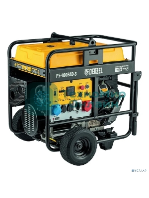 Электрогенератор бензиновый Denzel PS-180EAD-3, 18 кВт, 110 дБ, 265 кг