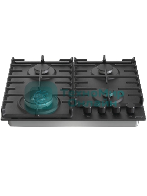 Газовая варочная панель Gorenje GW642SYB, 4 конфорки, эмалированная сталь, черный