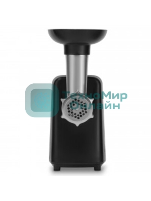 Мясорубка электрическая Vitek VT-3615 черный, 1700 Вт, 2.0 кг/мин, реверс, защита от перегрузки, насадки - 4