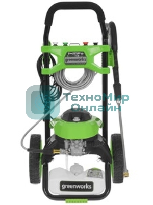Мойка высокого давления электрическая GreenWorks GHP2000 140 bar (5105507)