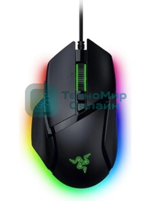 Мышь проводная Razer Basilisk V3 35K черный, 35000 dpi, USB, кнопки - 11