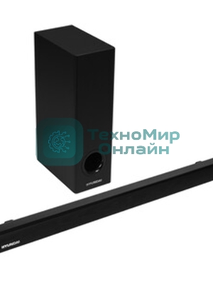 Микросистема Hyundai H-HA630 черный 150Вт FM USB BT SD/MMC/MS
