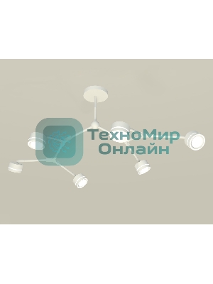 Светильник Ambrella light XB9055201/6 SWH/FR белый песок/белый матовый GX53 (C9055, N8433)