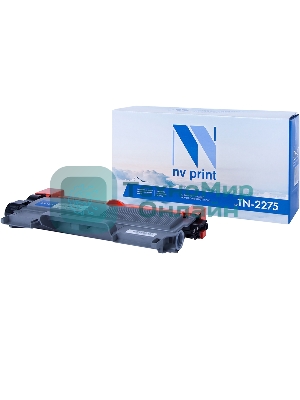 Картридж NVPrint совместимый Brother TN-2275T для HL-2240R/2240DR/2250DNR/DCP-7060DR/7065DNR/7070DWR/MFC-7360NR/7860DWR/FAX-2845R/FAX-2940R (2600k)