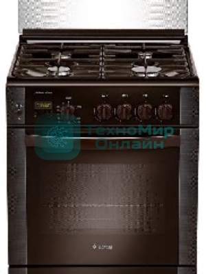 Плита газовая Gefest 6300-03 0047 коричневый, конфорок 4 газовых, духовка 52 л, 60 см x 85 см x 60 см