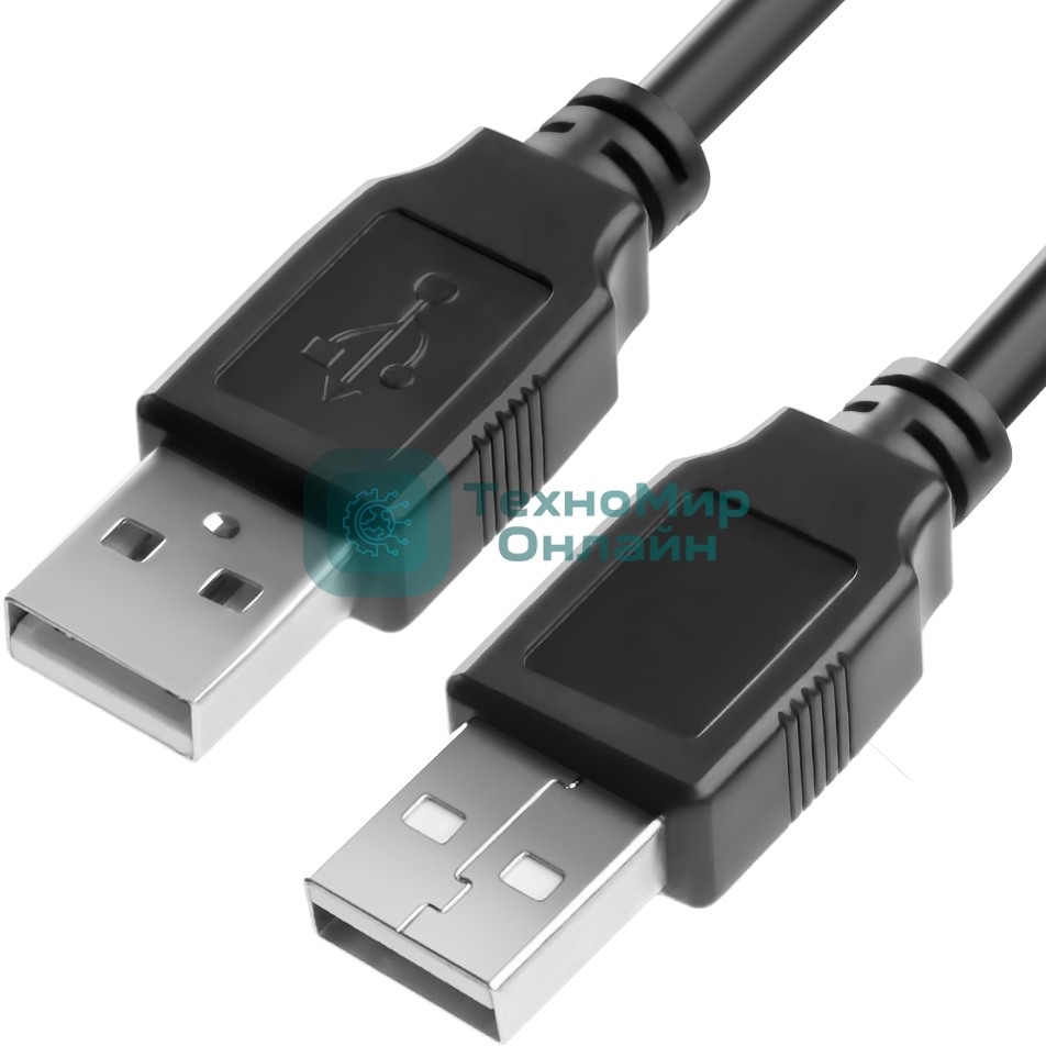 Кабель Greenconnect 1.5m USB 2.0, AM/AM, черный, 28/28 AWG, экран, армированный, морозостойкий, GCR-UM2M-BB2S-1.5m GreenconnectКабель 1.5m USB 2.0, AM/AM, черный, 28/28 AWG, экран, армированный, морозостойкий, GCR-UM2M-BB2S-1.5m
