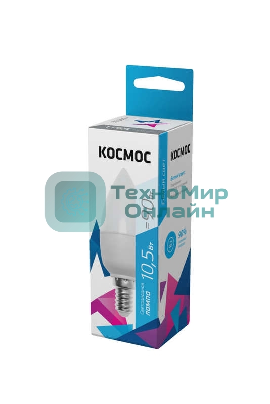 Лампа светодиодная Космос LED BASIC CN 10.5Вт 220В E14 4500К