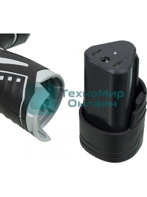 Дрель-шуруповерт Ресанта ДА-12-2ЛК, 12 В, 2 Ач, 40 Нм, щеточный