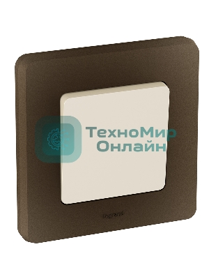 Выключатель 1-клавишный 10AX 250 В слоновая кость