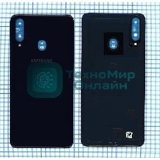 Задняя крышка для Samsung A207F Galaxy A20S (2019) синий